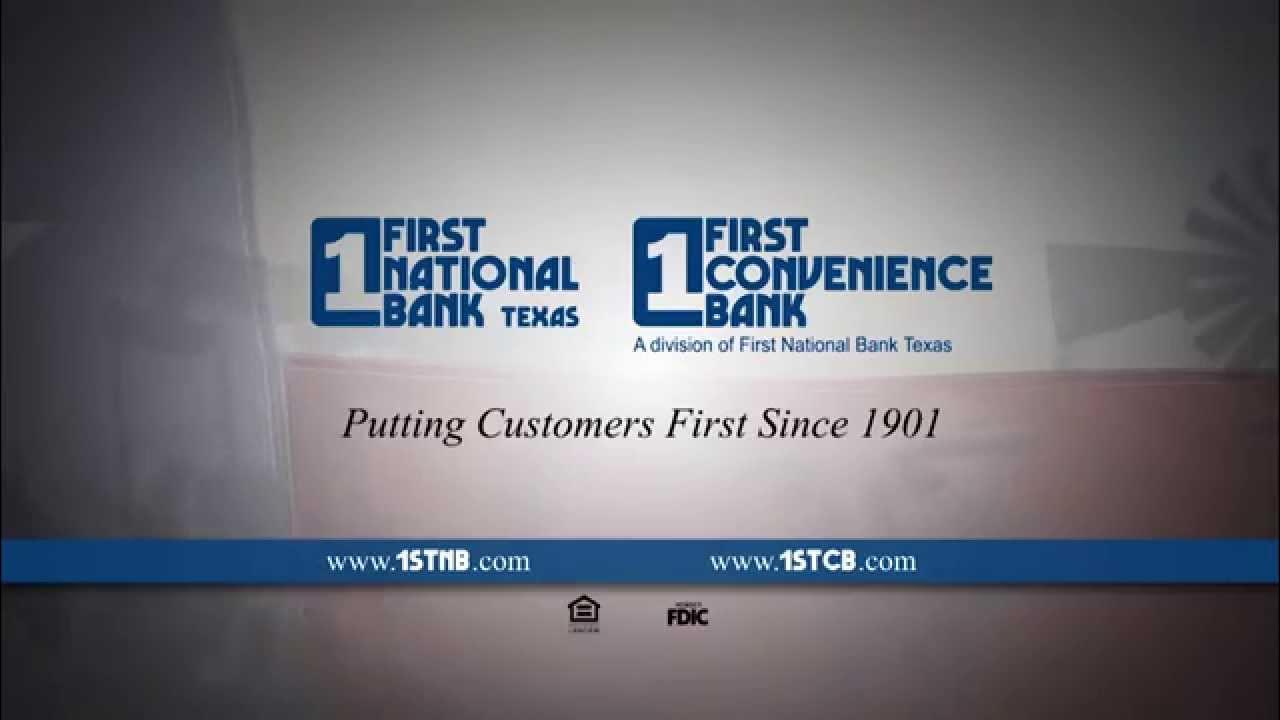 First National Bank Texas omnichannel marketing campaign