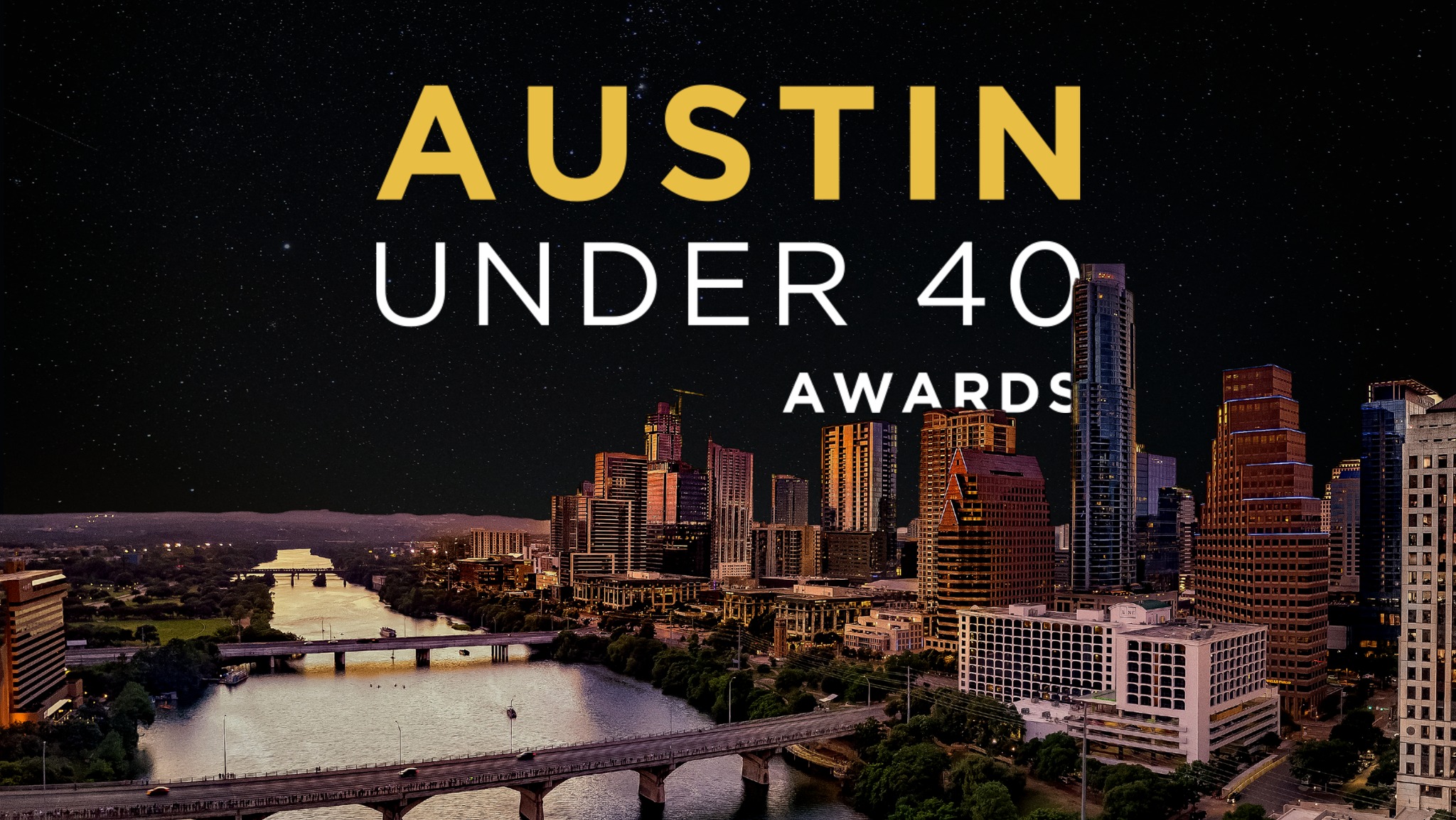Austin 40 Under 40 event production and video project