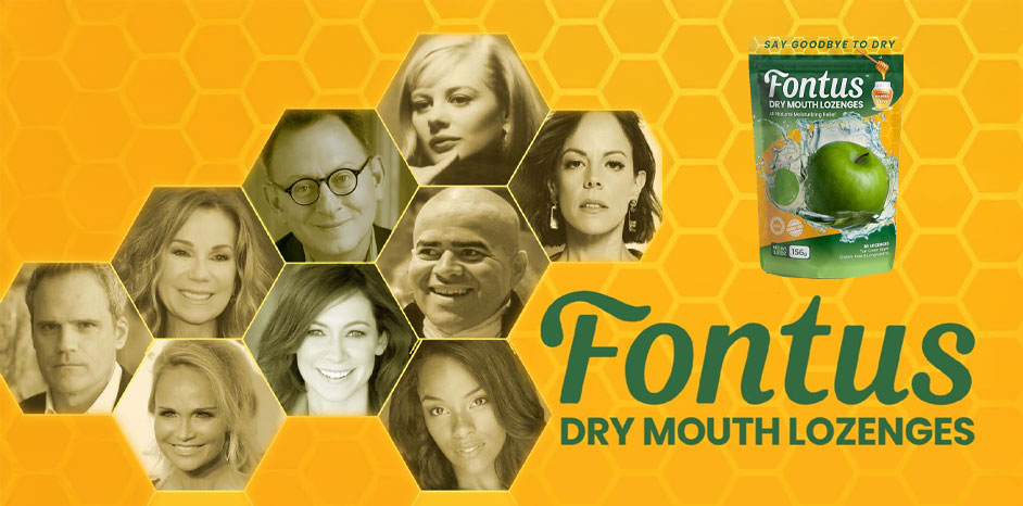 Fontus Dry Mouth branding and packaging project