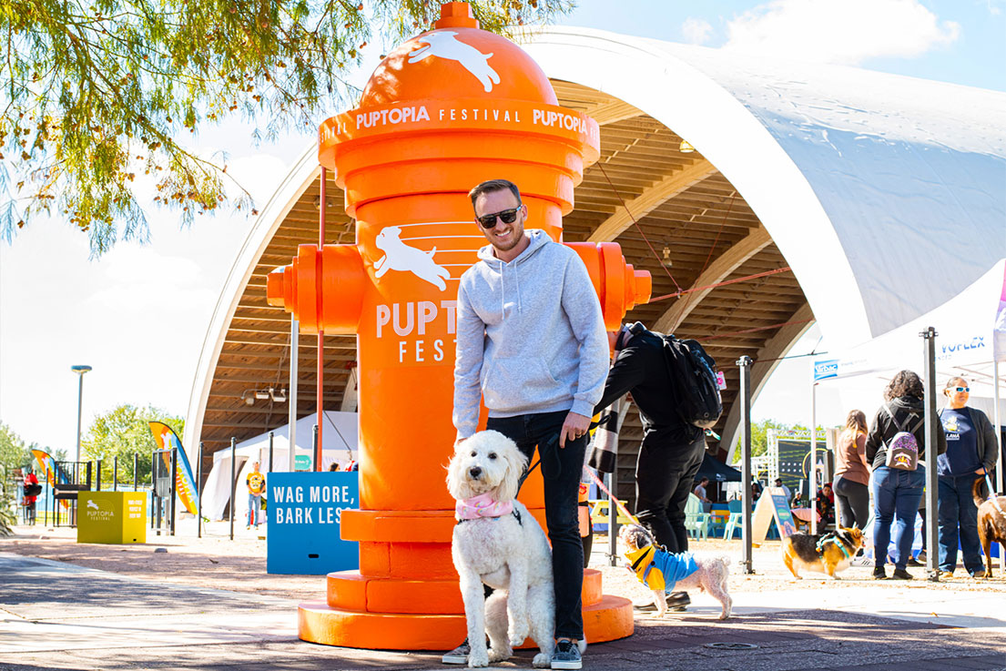 Puptopia Festival brand and event production project by Jonathan Joyner